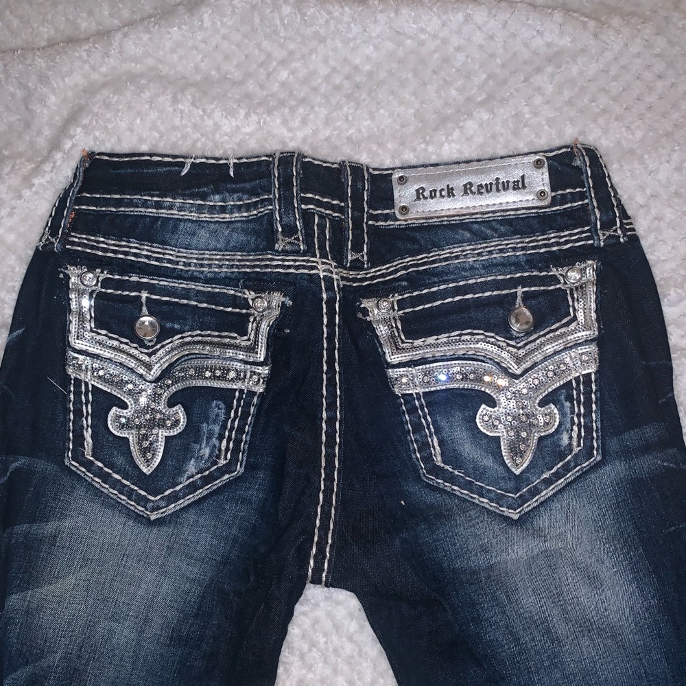 Rock revival jeans. SOLD‼️